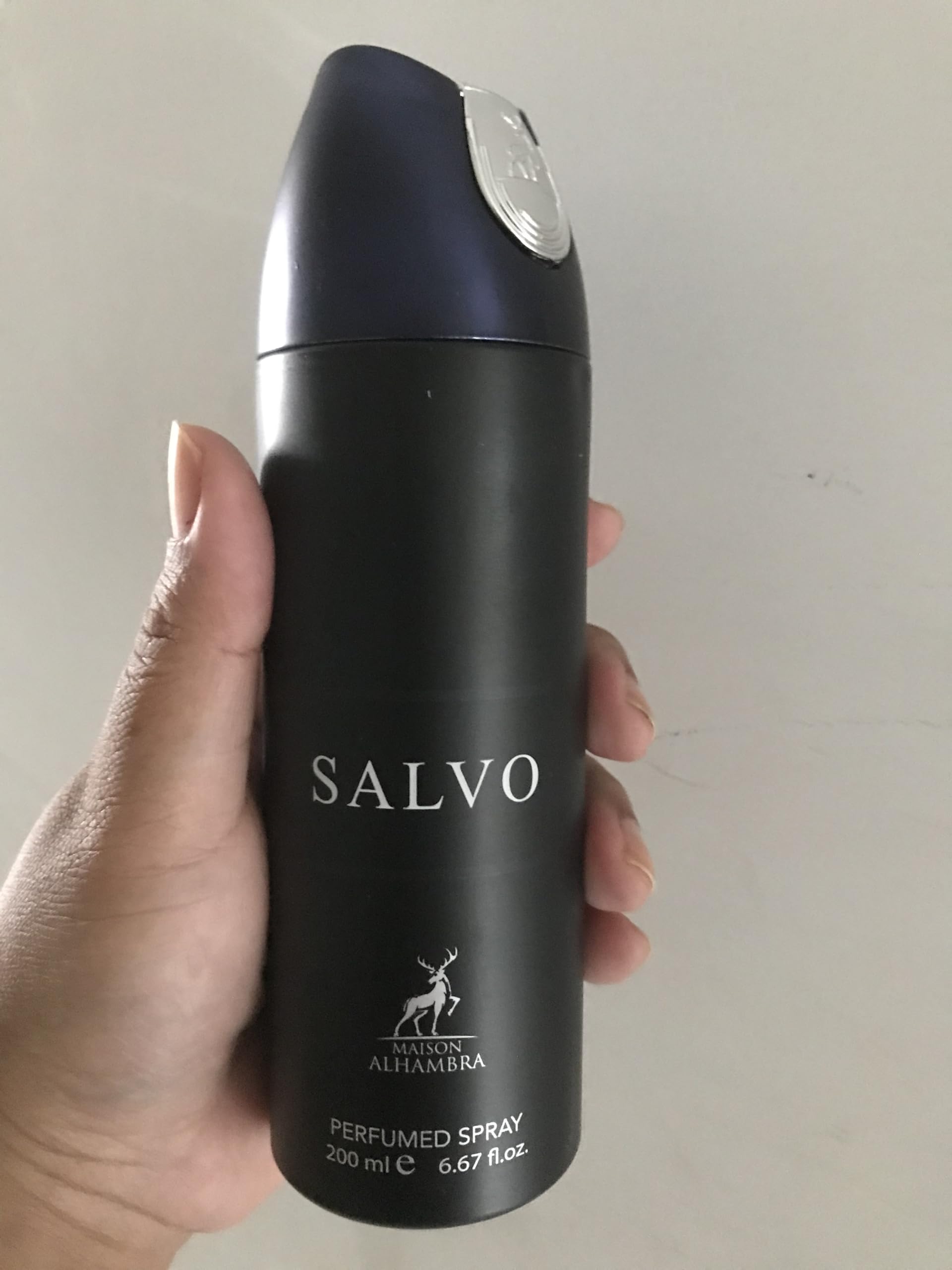 Perfume Spray Corporal Árabe Salvo - Masculino - 200ml