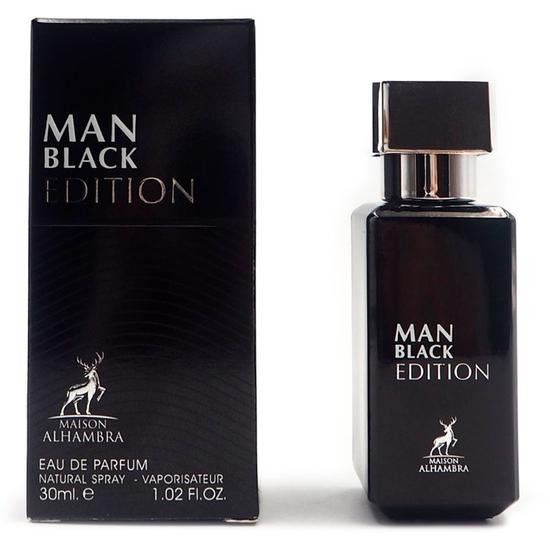 Man Black Edition EDP Maison Alhambra masculino 30ml